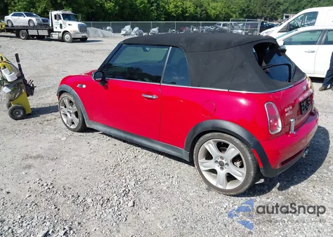 2007 Mini Cooper from USA, damaged, VIN WMWRH33537TJ43202